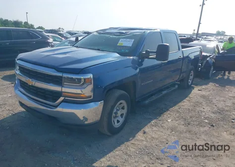 2018 Chevrolet Silverado 1500 Wt из США, поврежденный, VIN 1GCUKNEC6JF125174